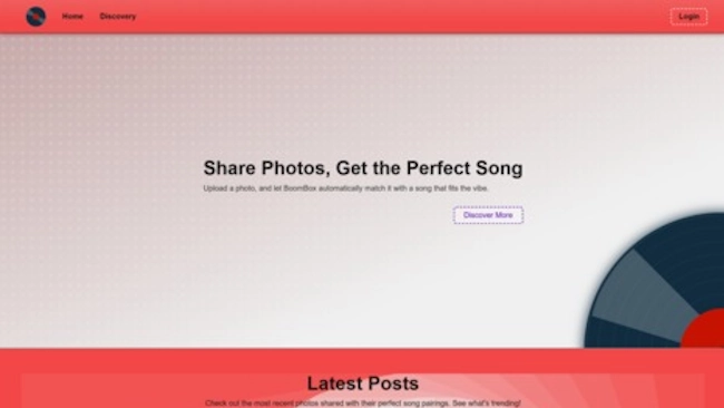 BoomBox - Mood-Based Music Recommendation App preview